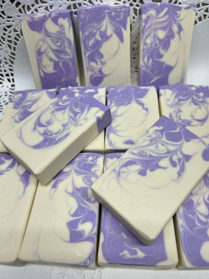 Lilac Soap,  such a heavenly scent, 5.0 oz Bar Soap, bubbly soap, creamy soap