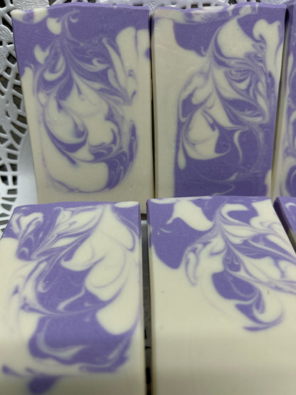 Lilac Soap,  such a heavenly scent, 5.0 oz Bar Soap, bubbly soap, creamy soap