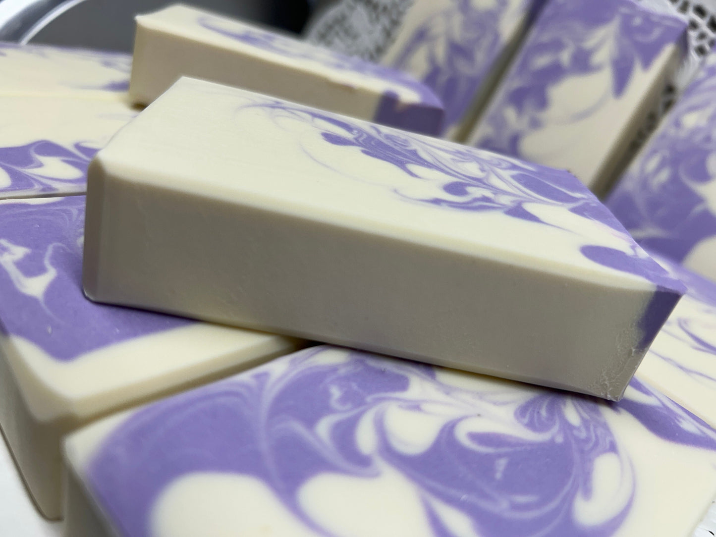 Lilac Soap,  such a heavenly scent, 5.0 oz Bar Soap, bubbly soap, creamy soap