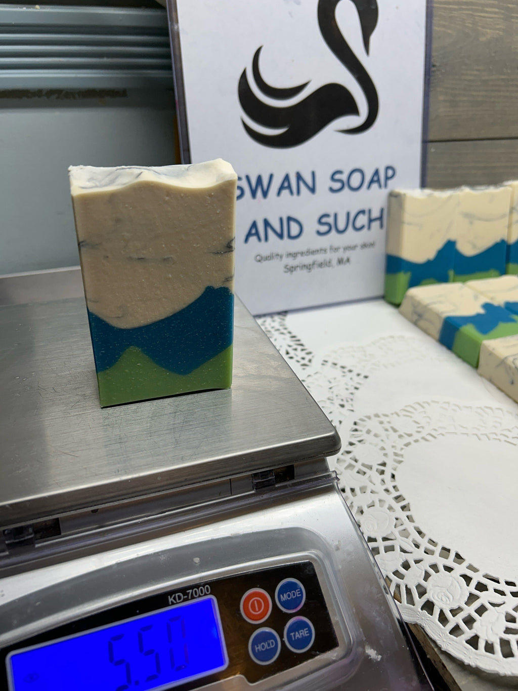 Patchouli Rain Goat Milk Soap, distinctive scent, delightful! Tons of great lather!