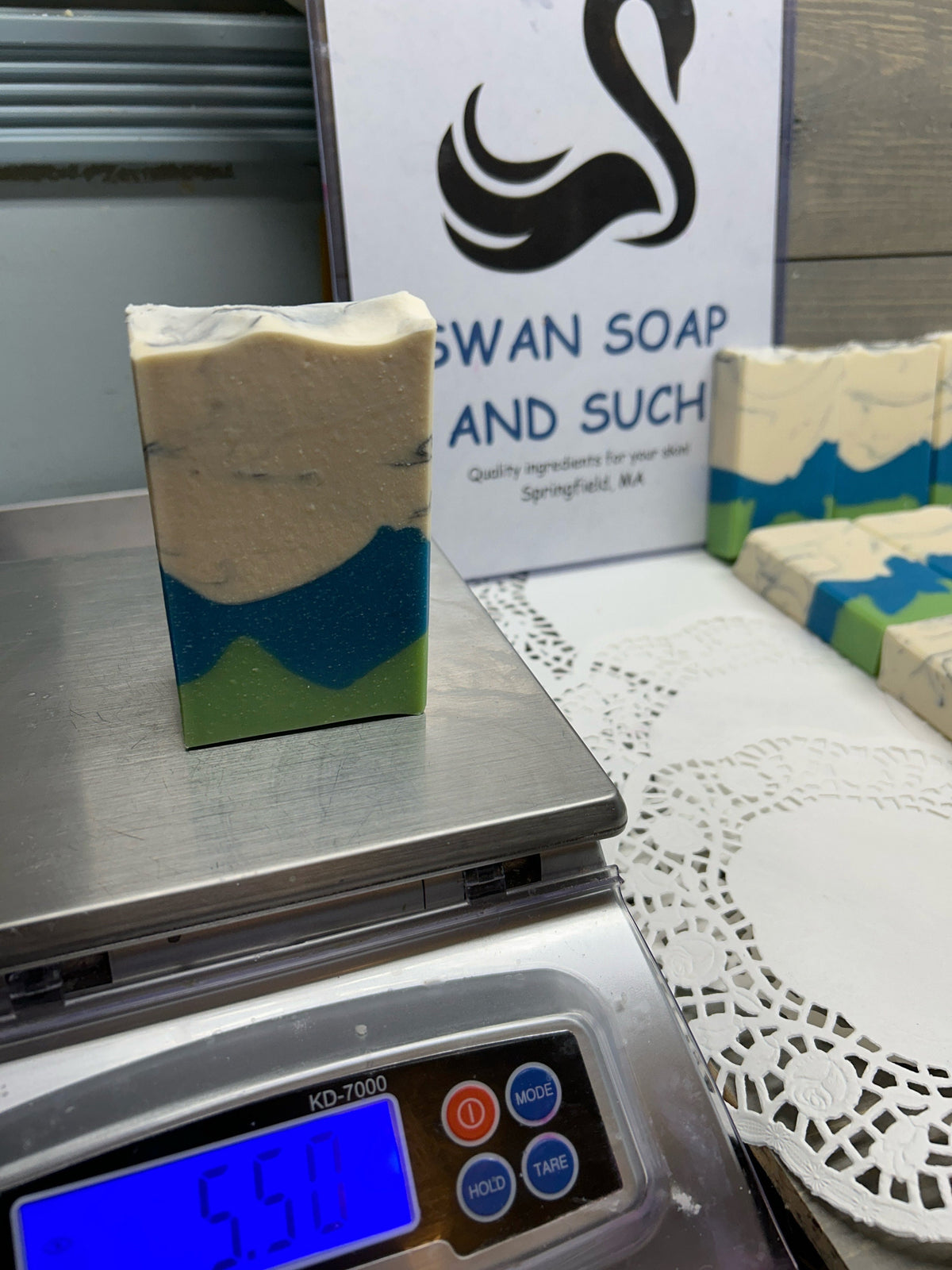 Patchouli Rain Goat Milk Soap, distinctive scent, delightful! Tons of great lather!